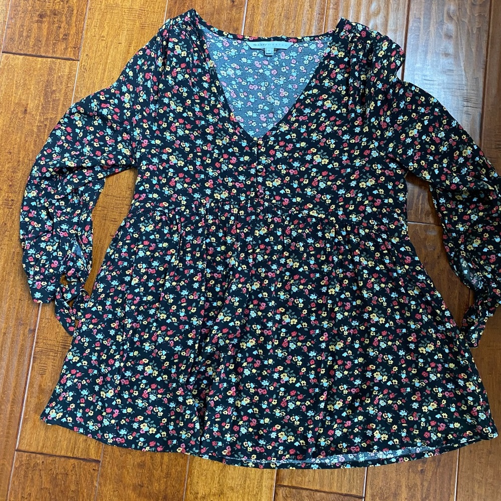 Floral Maternity Blouse